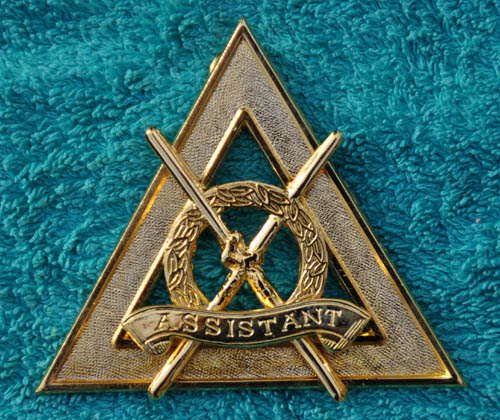 Royal Arch Chapter Officers Collar Jewel - Asst DC (image for) Royal Arch Chapter Officers Collar Jewel - Asst DC